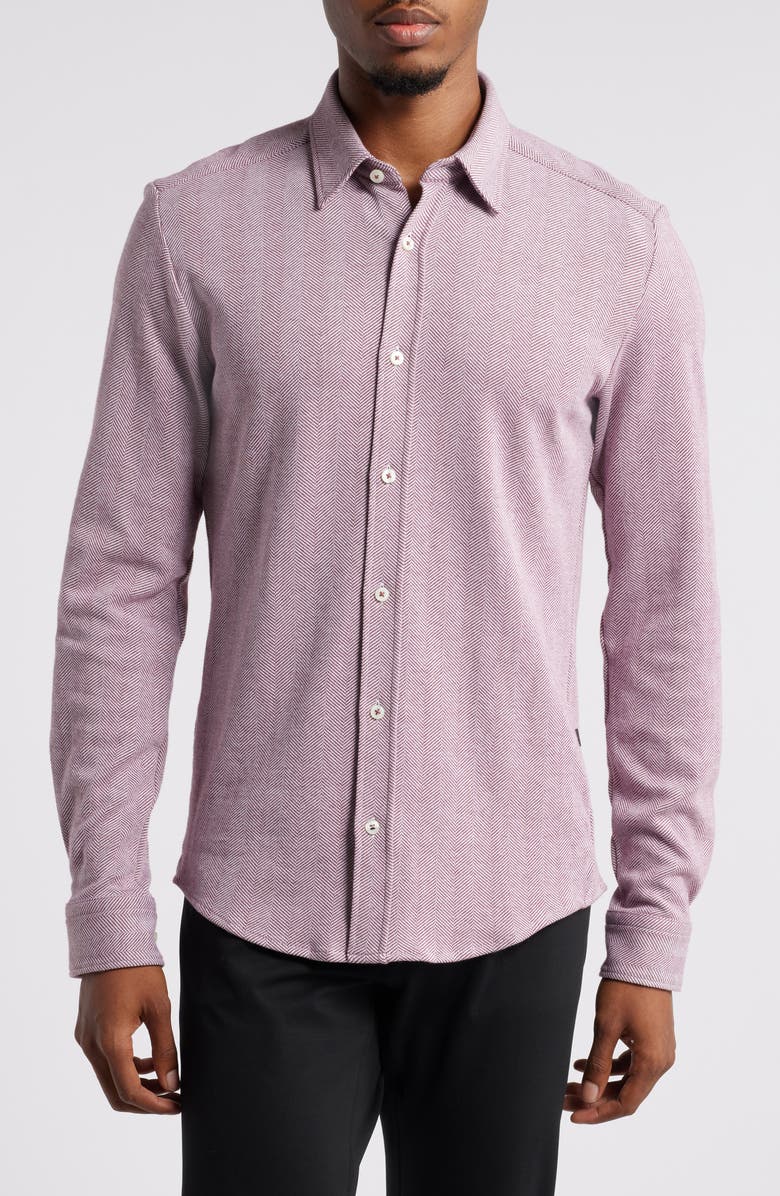 BOSS Roan Kent Button-Up Shirt, Main, color,