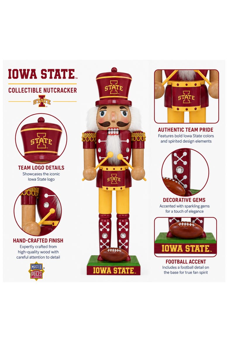 Iowa State Collectible Nutcracker, Alternate, color, Multicolor