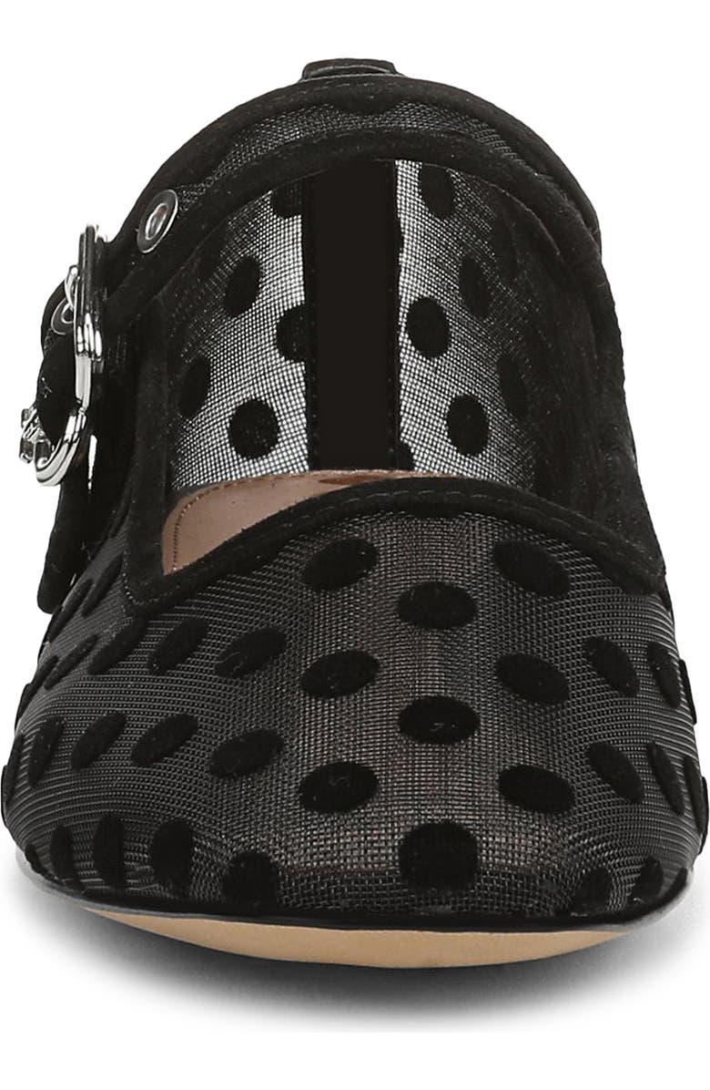 Sam Edelman Michaela Mary Jane Flat, Alternate, color, Black Mesh Dot