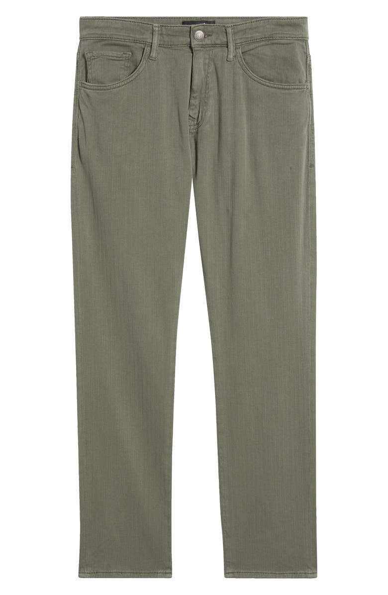 Mavi Jeans Marcus Slim Straight Leg Pants, Alternate, color, Sage Herringbone