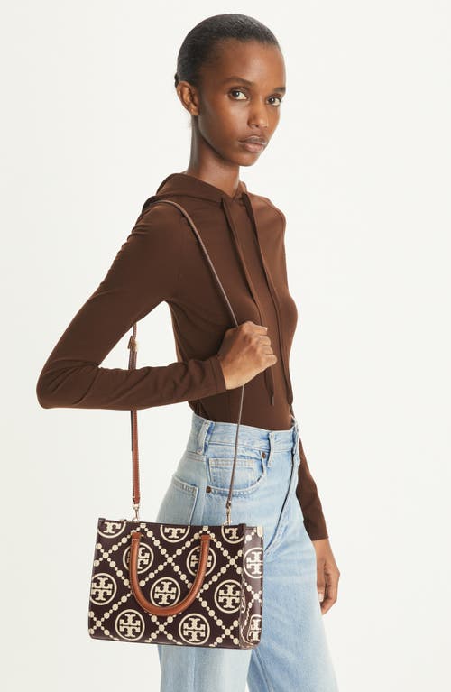 Tory Burch T-monogram Contrast Embossed Tote