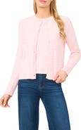 Halogen® Cable Stitch Cotton Cardigan