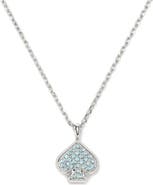 Kate Spade New York mini pavé pendant necklace
