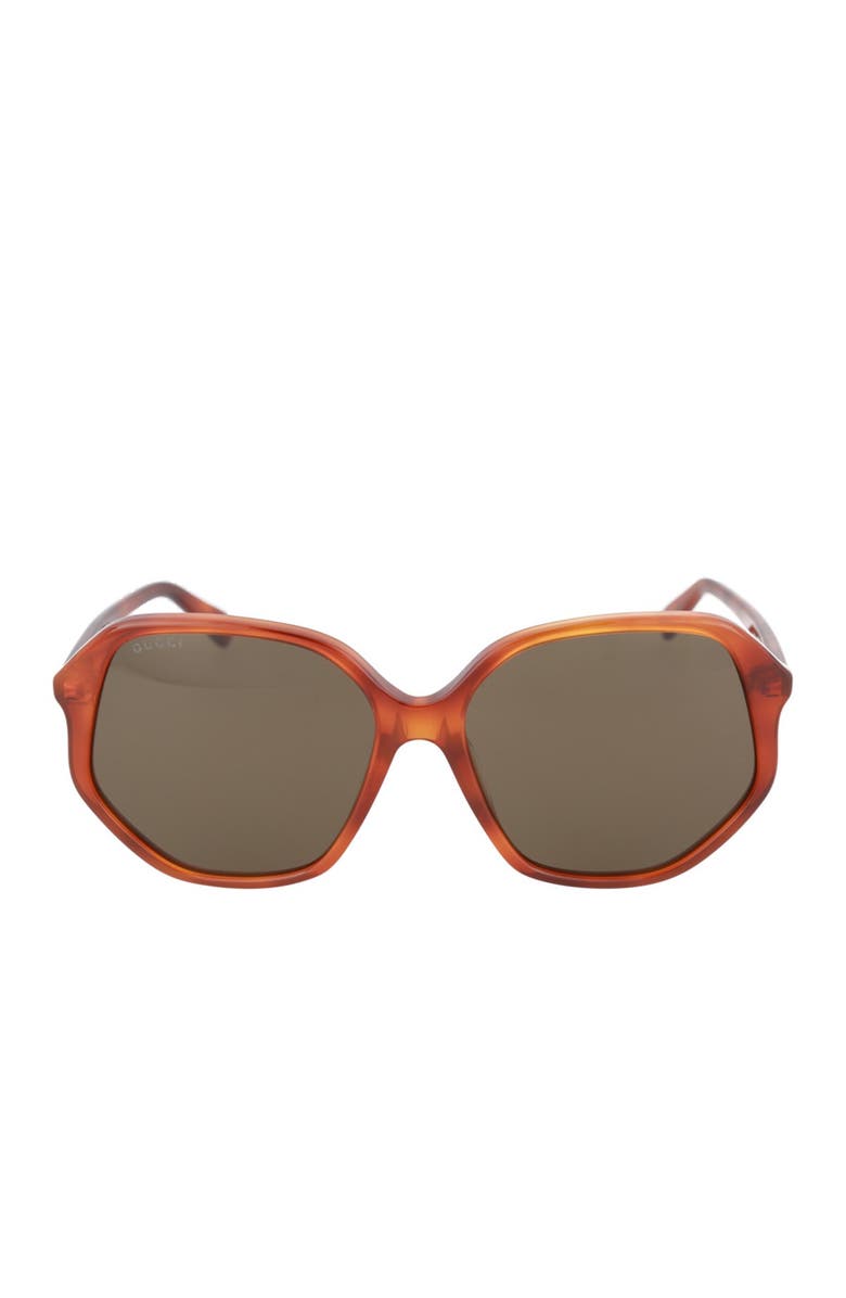 Gucci 59mm Round Sunglasses, Alternate, color,