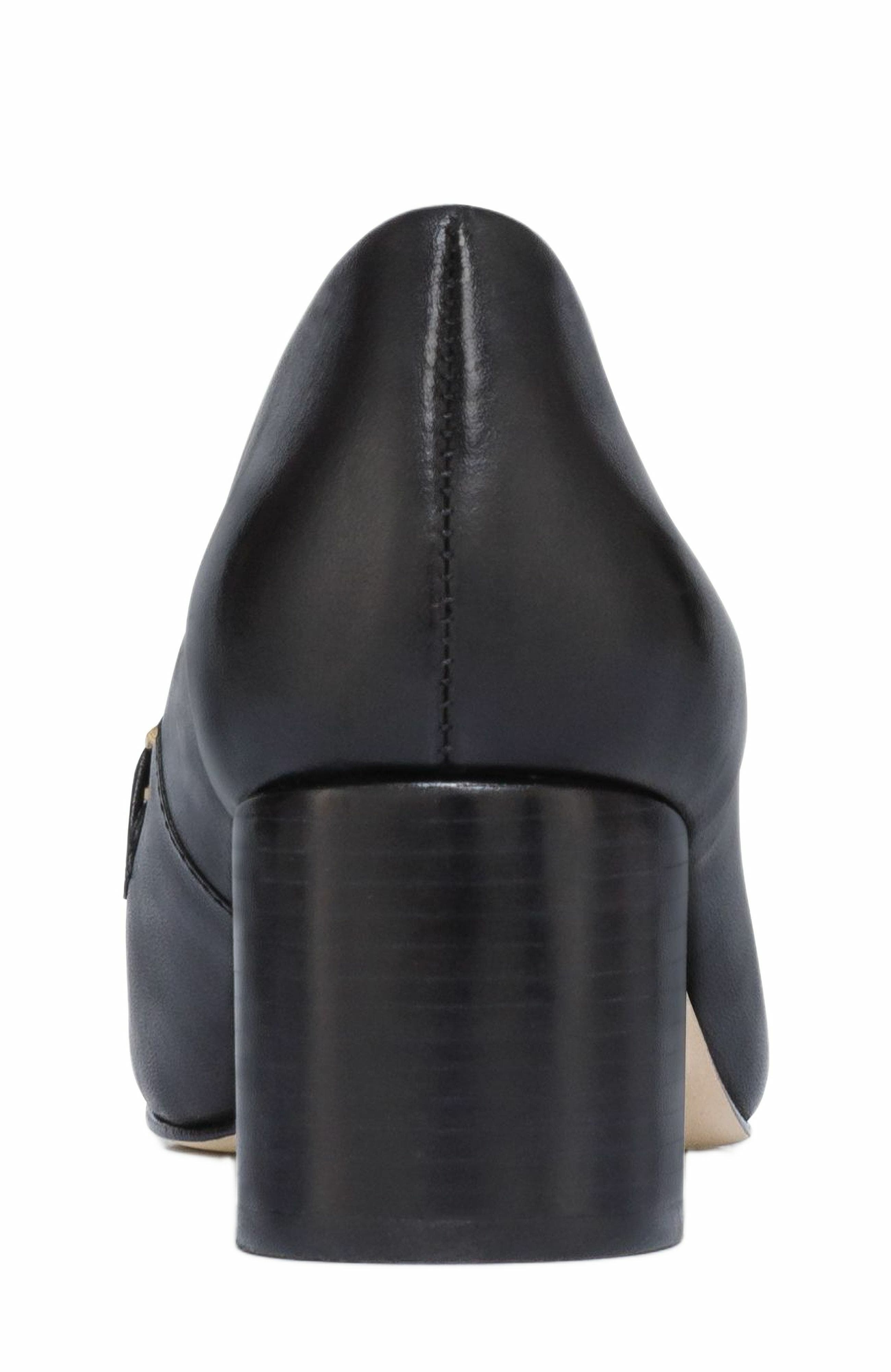 Bernardo Footwear Avery Heeled Chain Loafer, Alternate, color, 