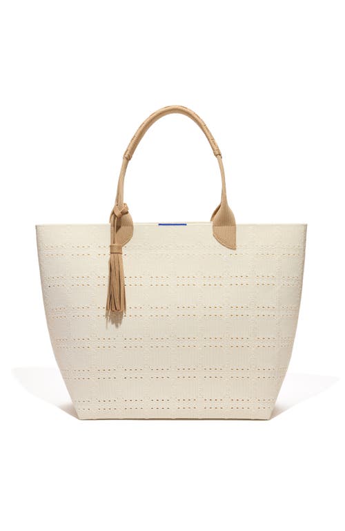 Rothys Rothy's The Lightweight Tote In Ivory Perf