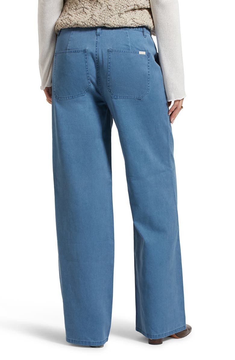 Brixton Military Twill Pants, Alternate, color, Deep Sea