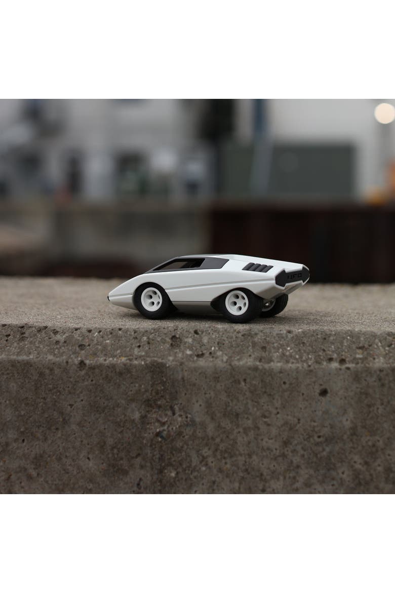 Ufo Car, Alternate, color, Glossy deep jet White