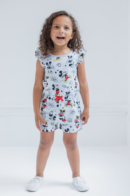 Disney Sleeveless Skater Romper In Multi