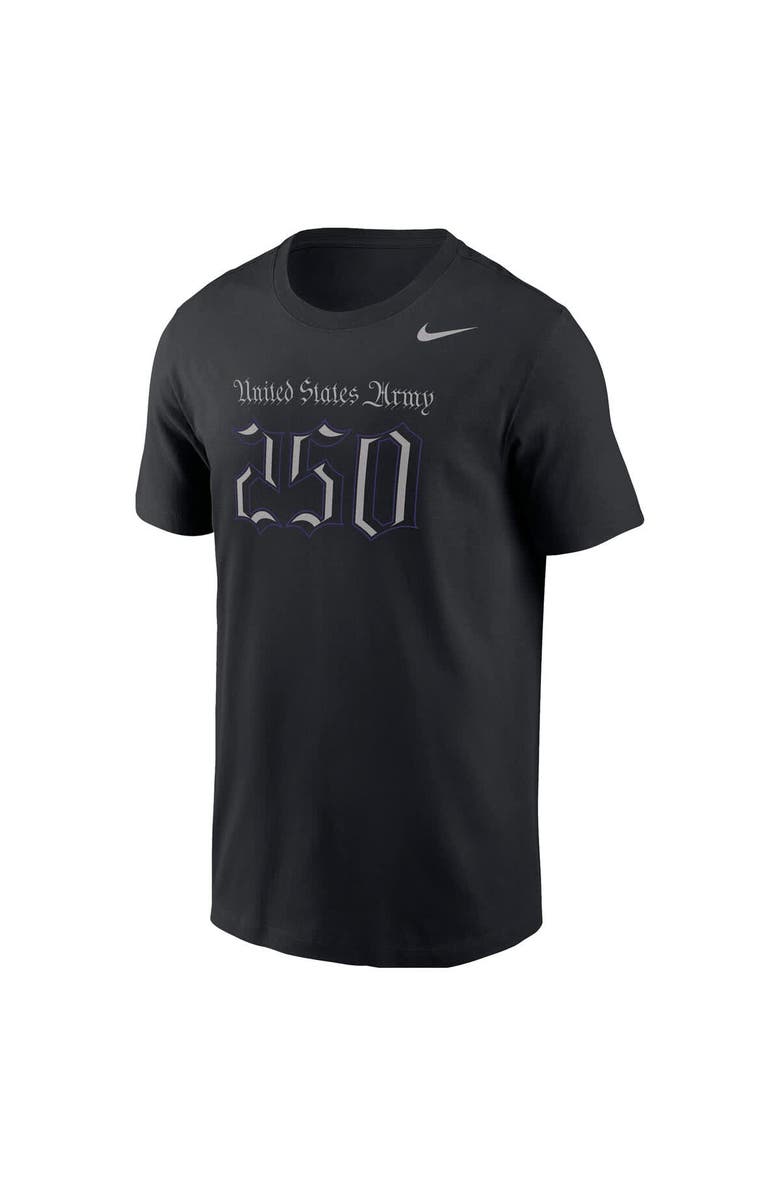 Nike Men's Nike Black Army Black Knights Army 250 Collection T-Shirt, Alternate, color, Black