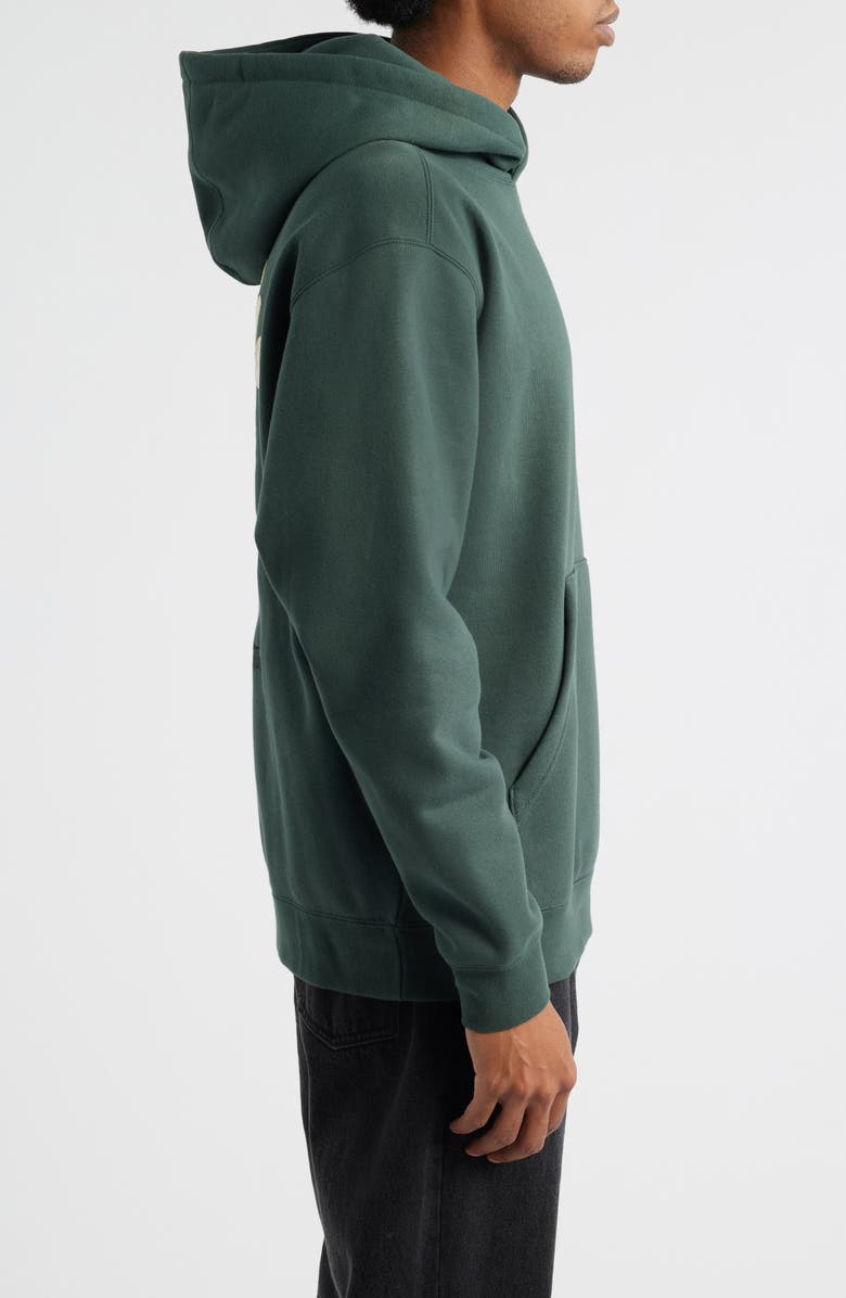 DARK SEAS Burkhart Embroidered Heavyweight Fleece Hoodie, Alternate, color, 