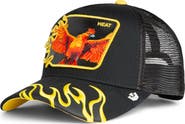 Goorin Bros. Heat Flames Embroidered Snapback Trucker Hat