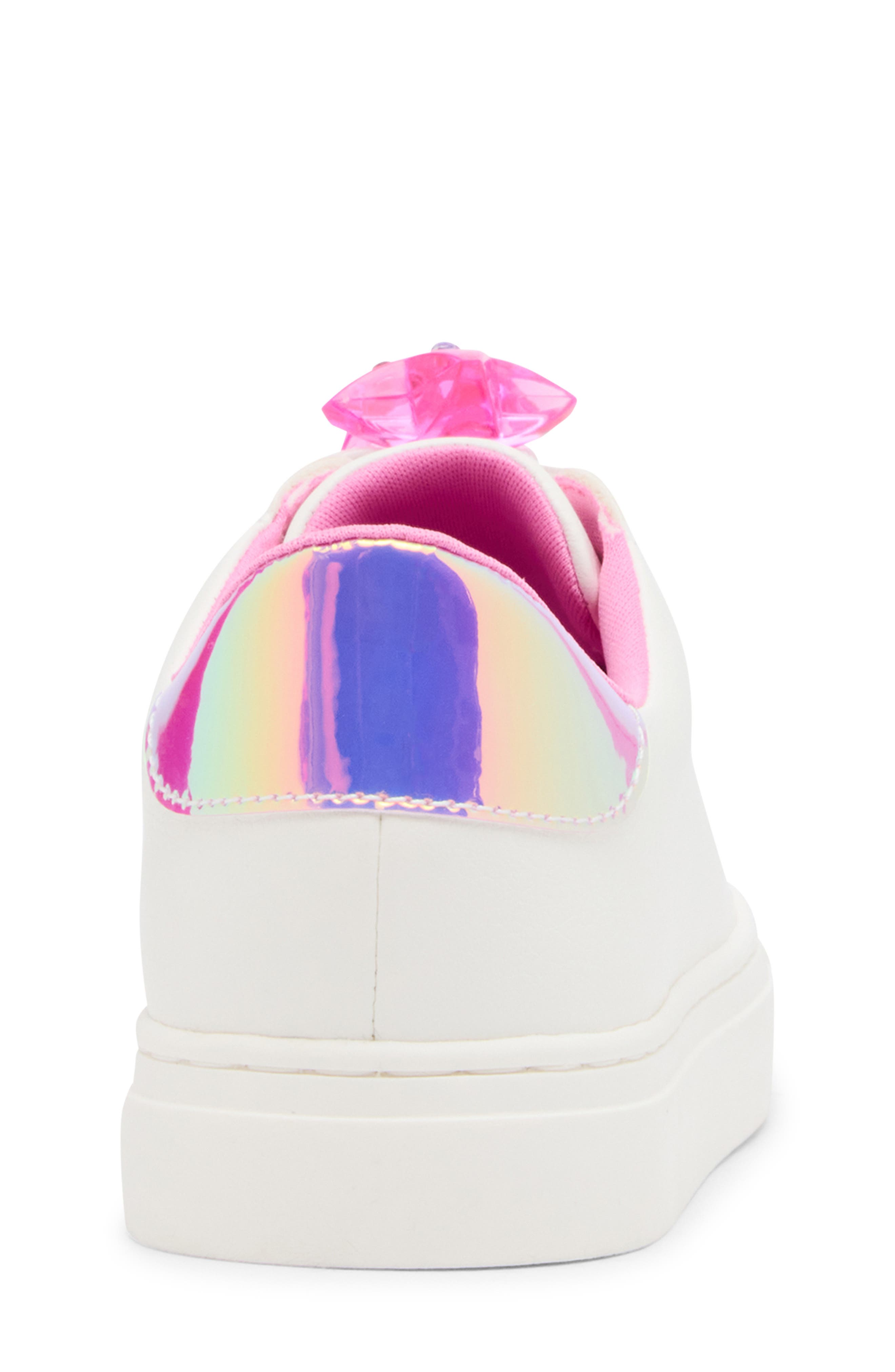 Kids' Jolive Sneaker, Alternate, color, WHITE