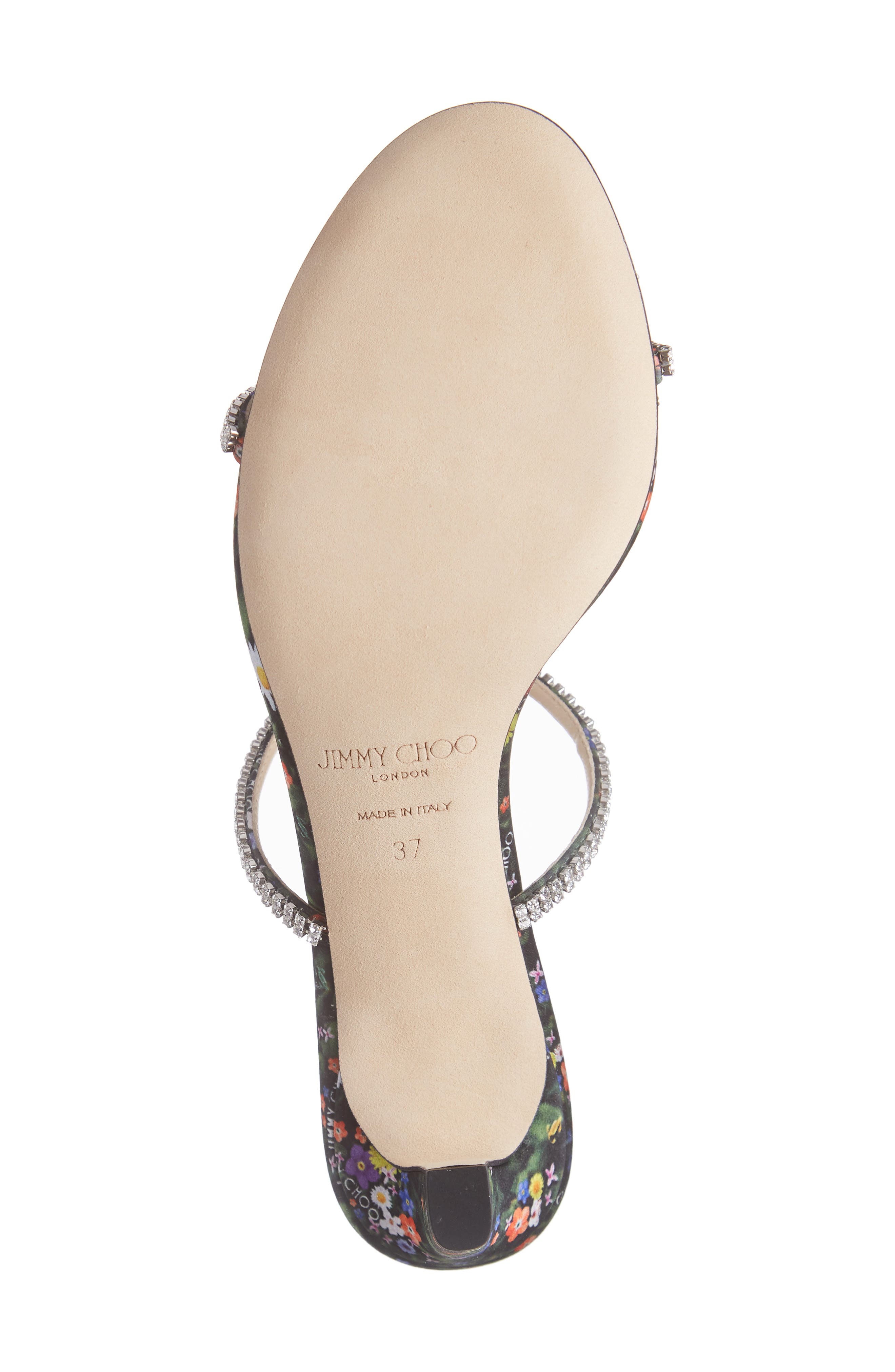 Jimmy Choo Brea Crystal Embellished Slide Sandal, Alternate, color, 