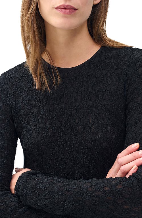 Rag & Bone Ellie Lace Top In Black