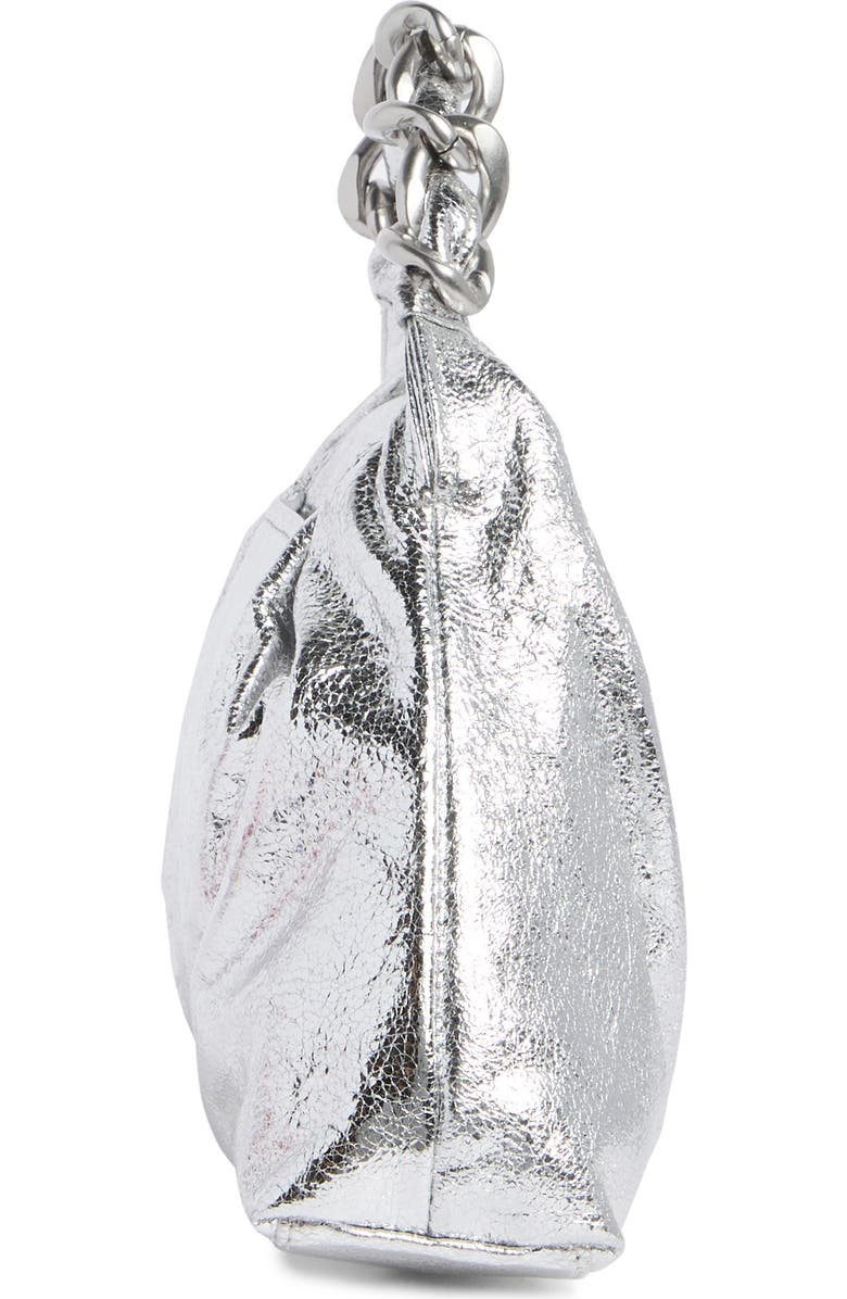 AIMEE Glow Top Handle Handbag, Alternate, color, Space Silver