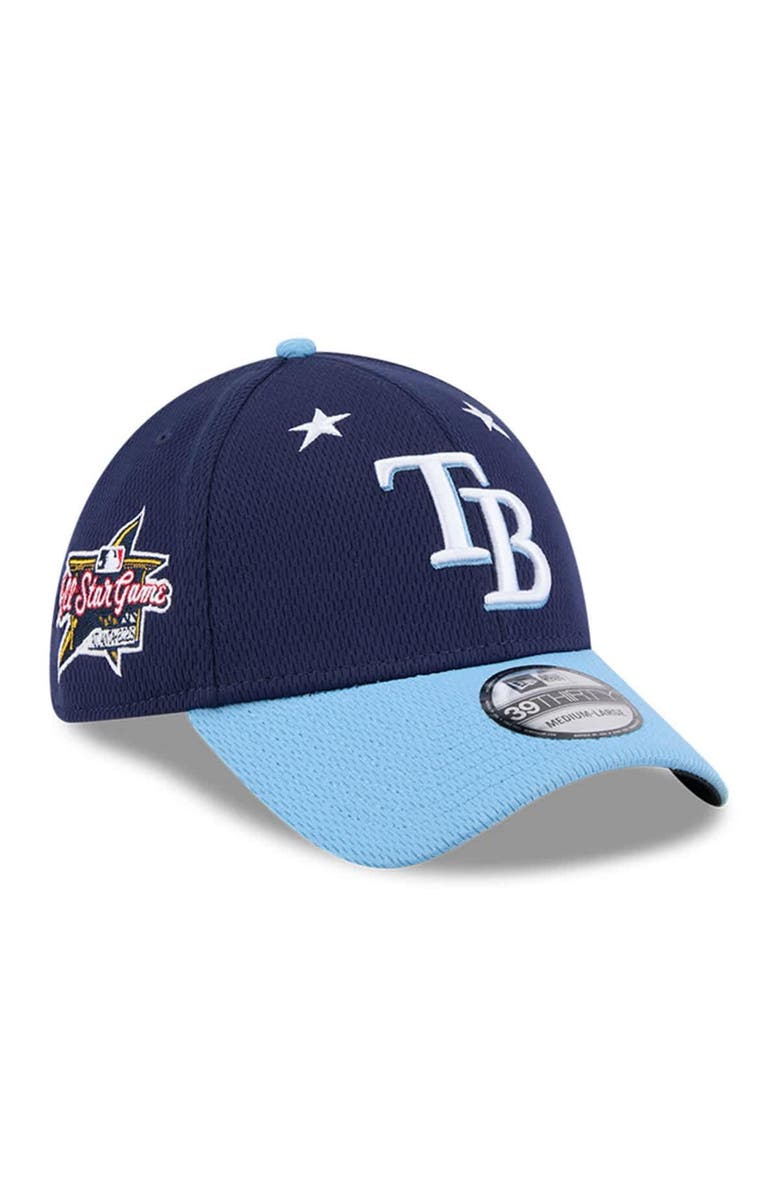 New Era Men's New Era Navy/Light Blue  Tampa Bay Rays 2025 MLB All-Star Game 39THIRTY Flex Hat, Alternate, color, Navy