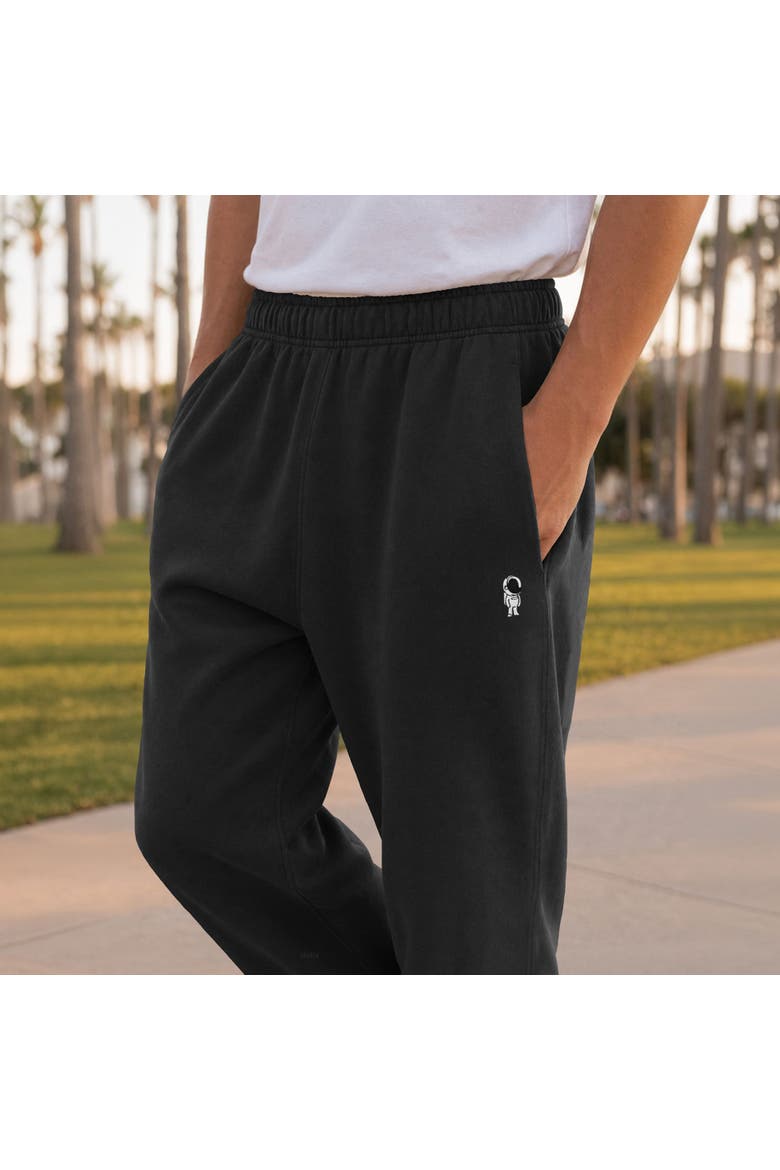 Astronaut Midweight Relaxed Faded Track Pant, Alternate, color, Faded Black