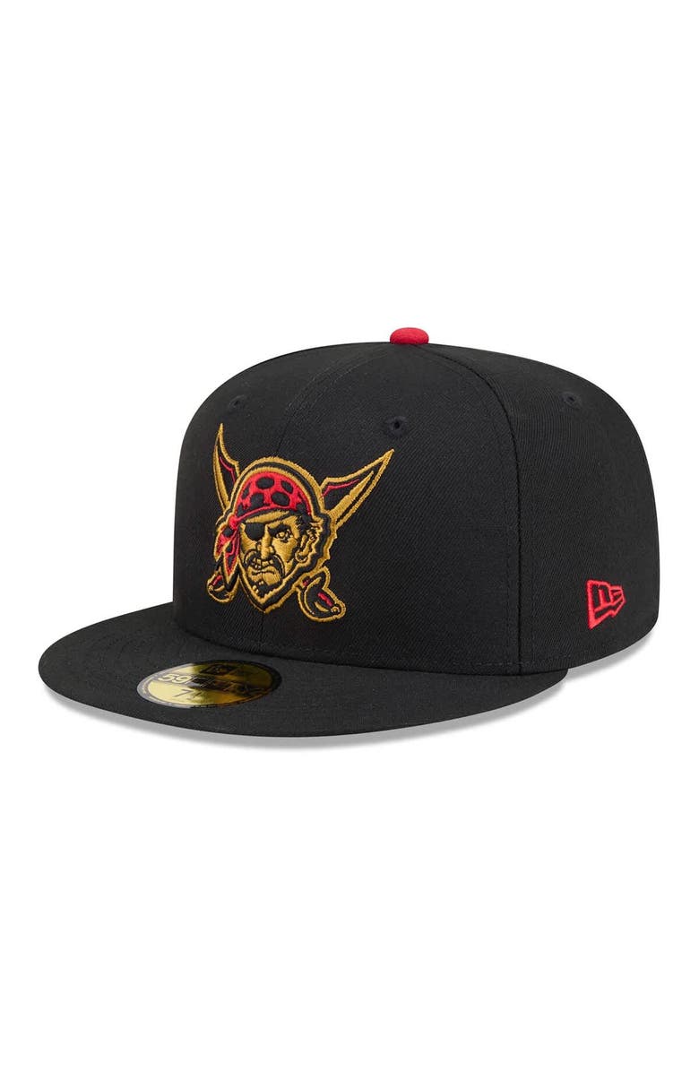 New Era Men's New Era Black Pittsburgh Pirates 2026 City Connect 59FIFTY Fitted Hat, Main, color, Black