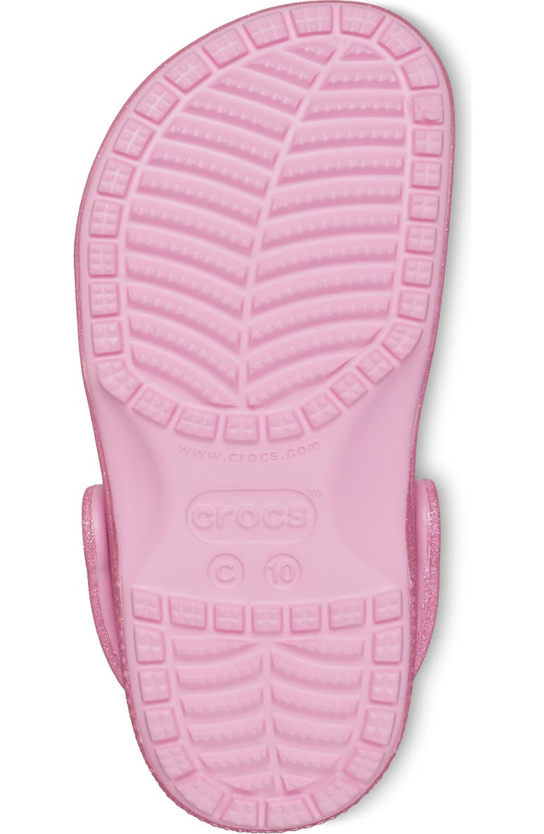 CROCS Kids' Classic Glitter Clog, Alternate, color, Ptg