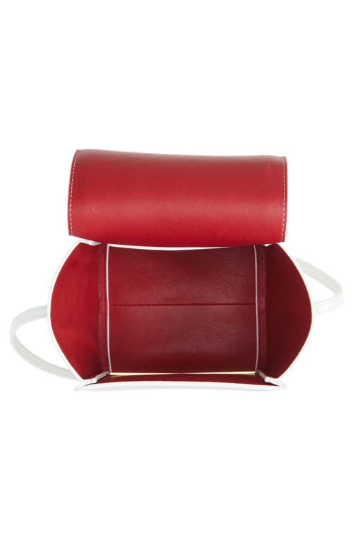Marni Small Vhs Cubo Leather Shoulder Bag