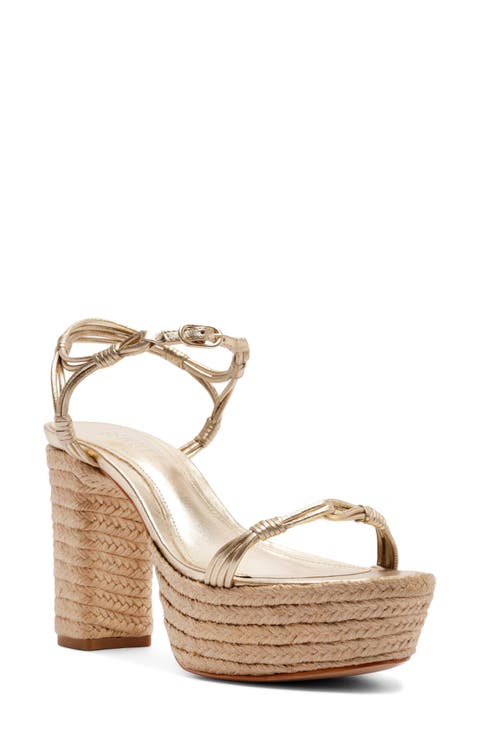 Nara Ankle Strap Platform Sandal (Women)