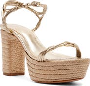 Schutz Nara Ankle Strap Platform Sandal