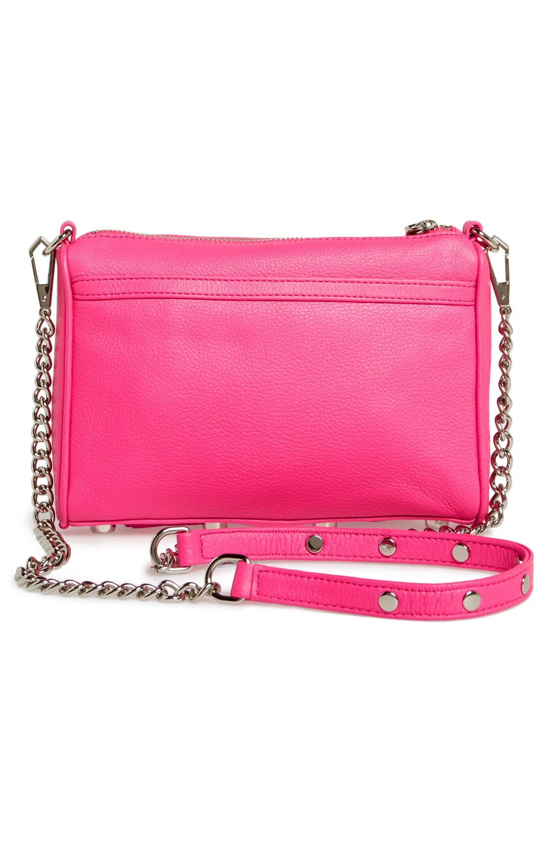 'Mini MAC' Convertible Crossbody Bag, Alternate, color, HOT PINK
