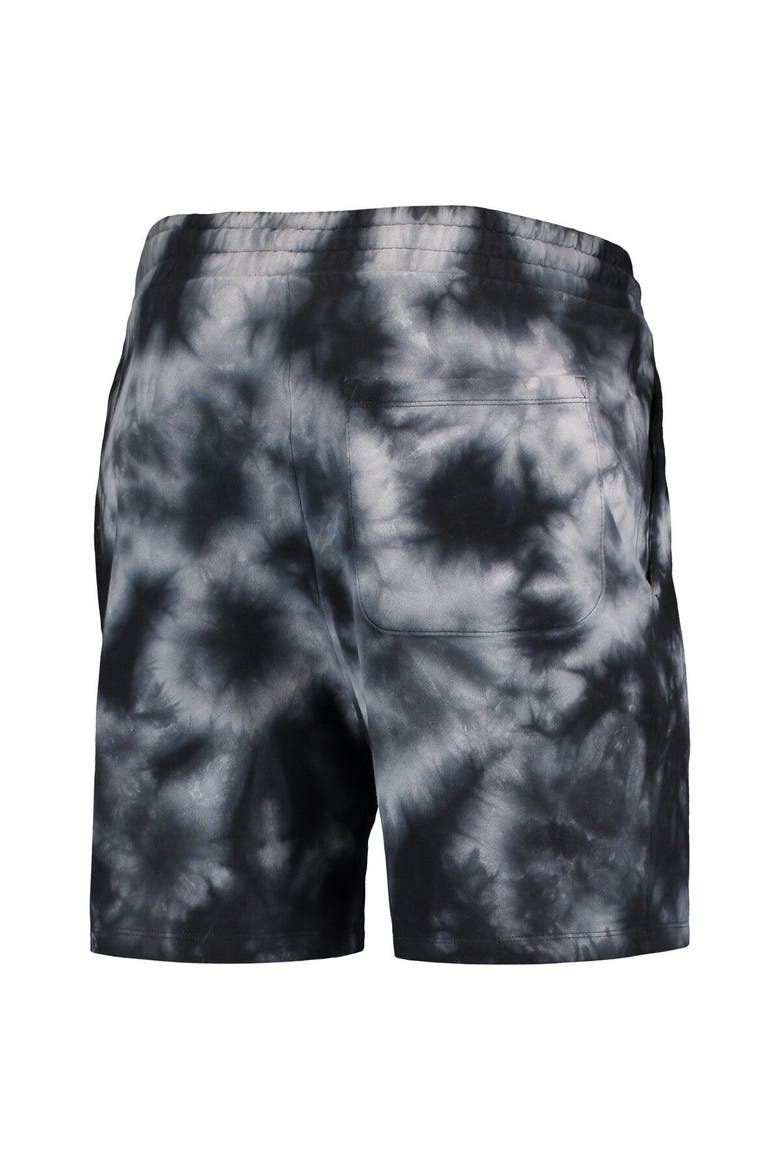 Men's New Era Black Kansas City Chiefs Tie-Dye Shorts, Alternate, color, Black