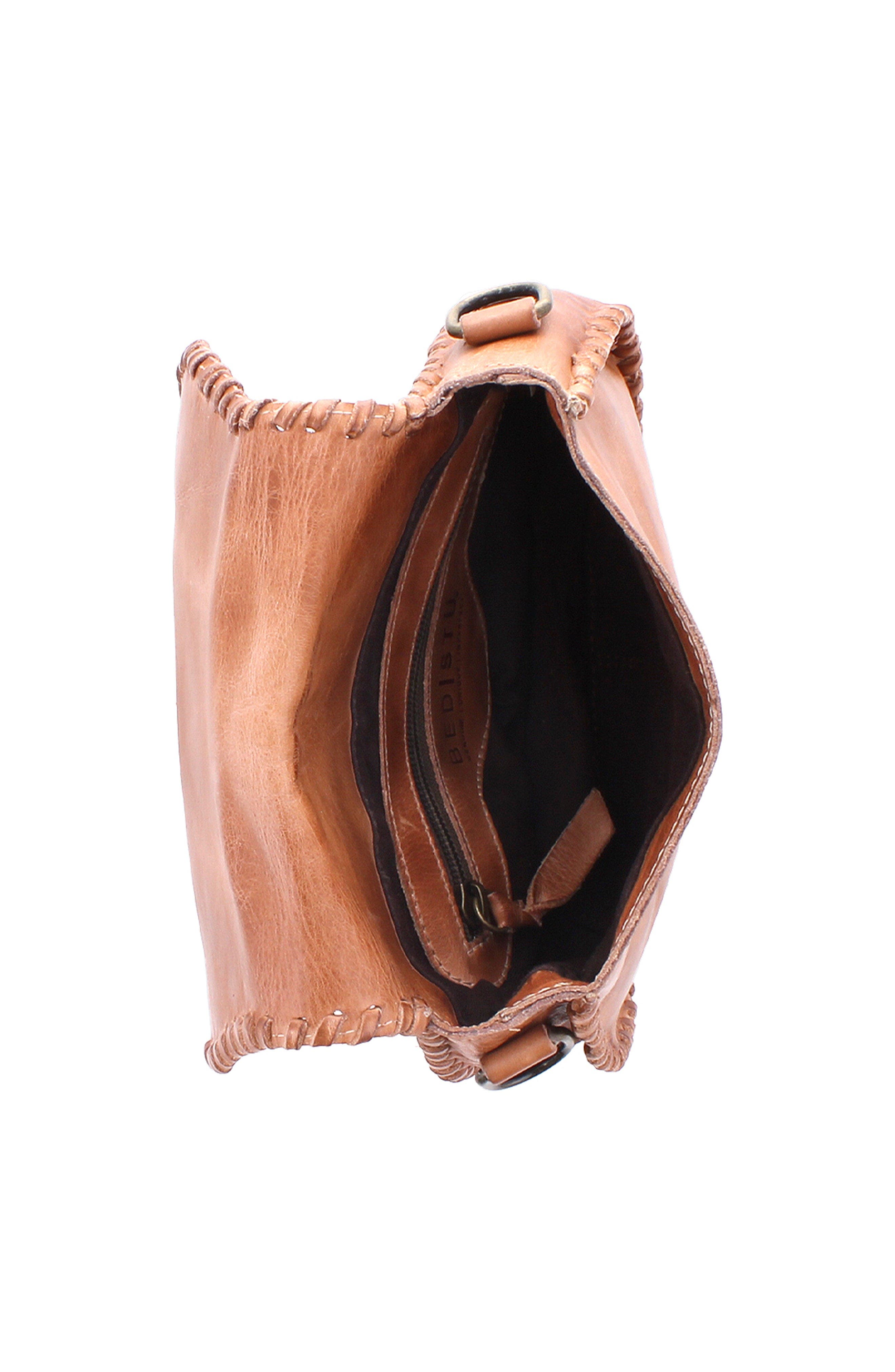 Bed Stu Half Moon Saddle Bag, Alternate, color, Tan Rustic