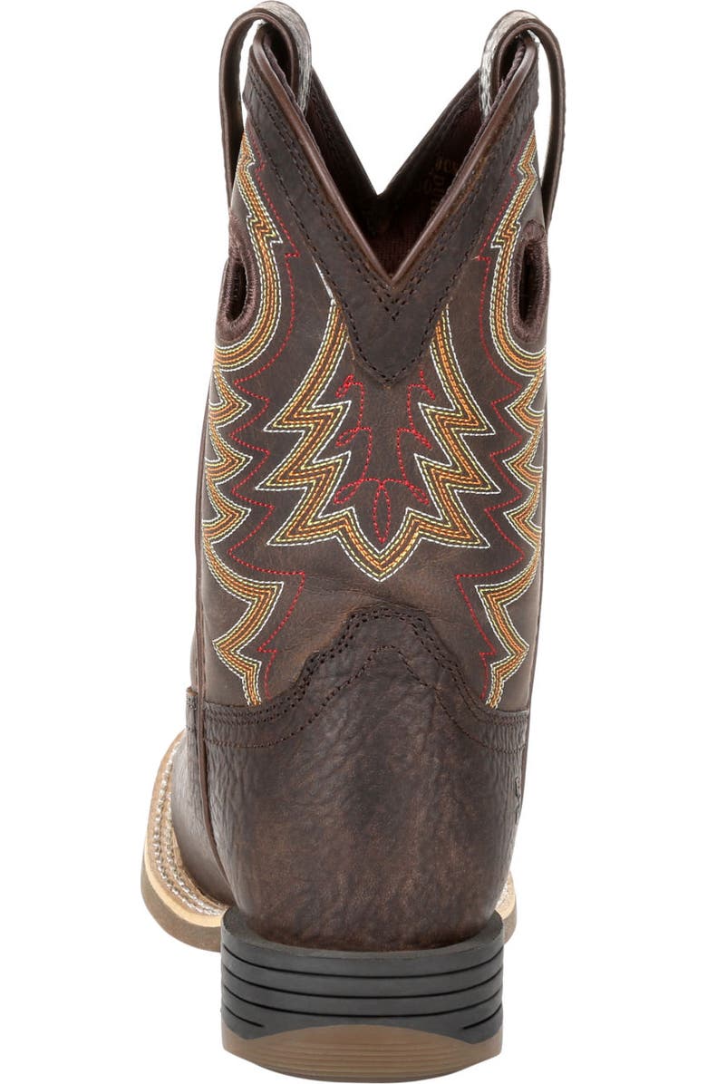 DURANGO Lil' Little Kid's Brown Western Boot, Alternate, color, Dark Bay