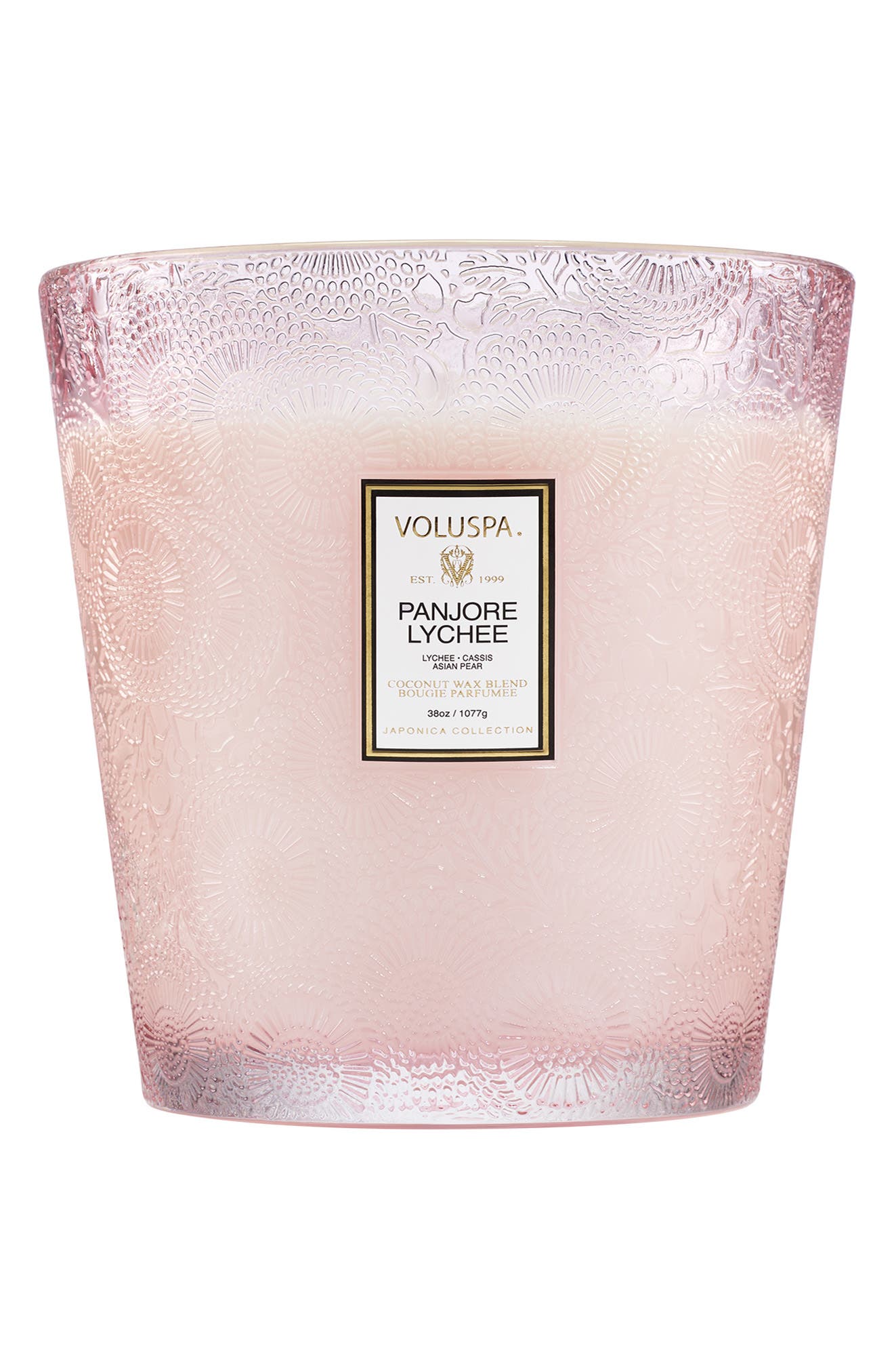 Voluspa Panjore Lychee Three-Wick Hearth Candle