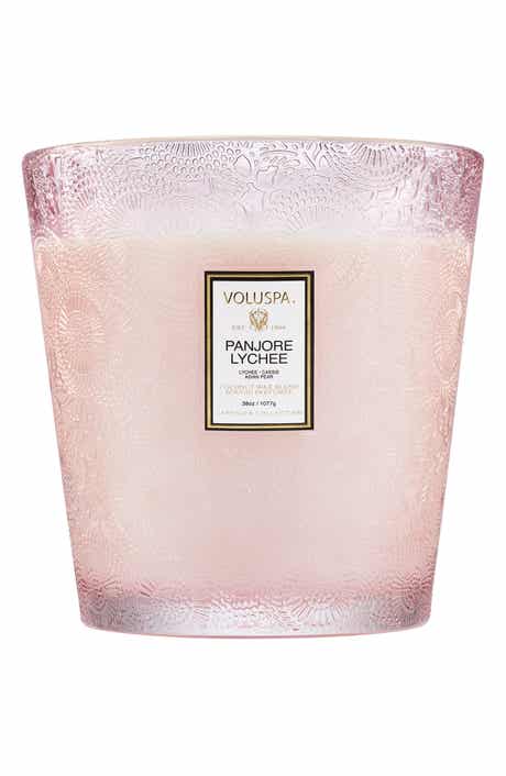 Voluspa Panjore Lychee Three-Wick Hearth Candle