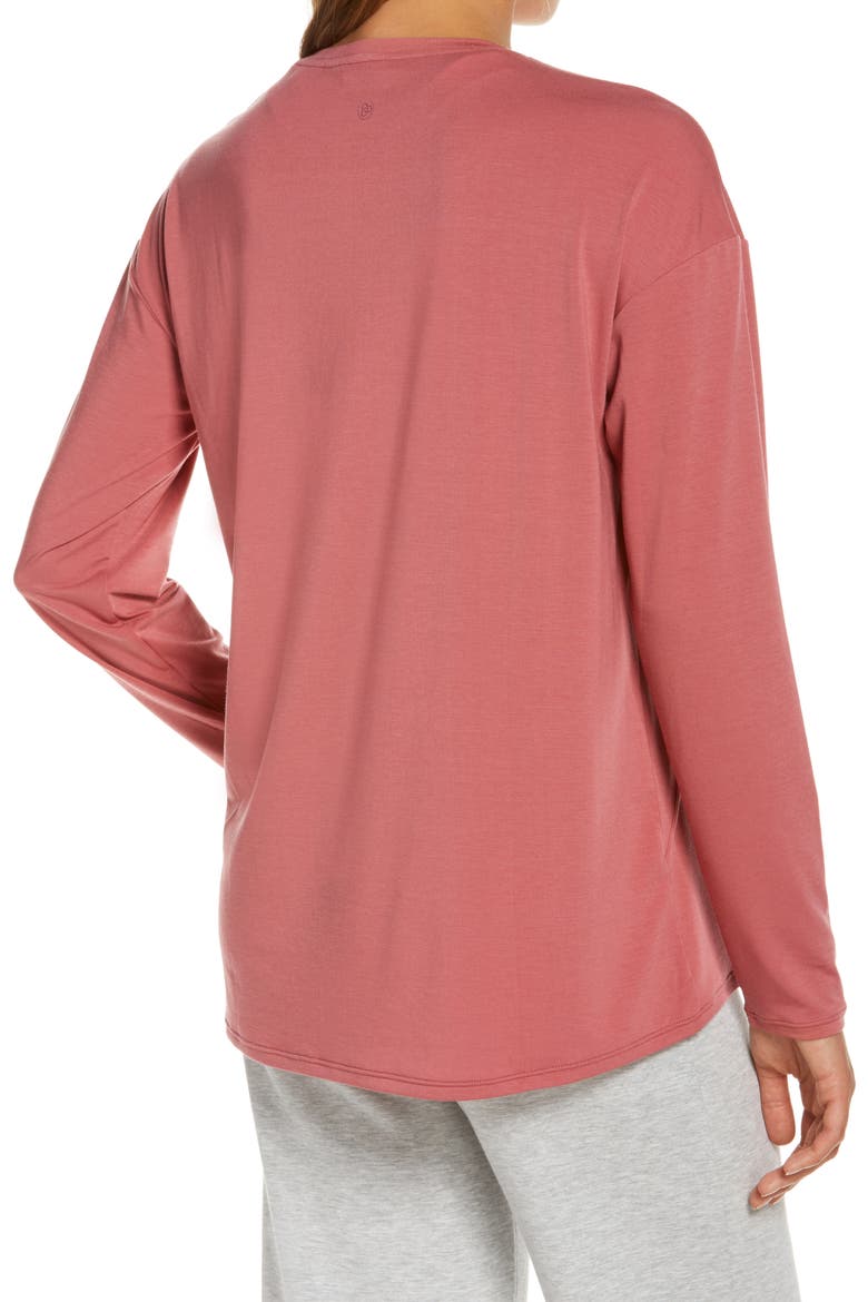 Studio Lite Mindful T-Shirt, Alternate, color, PINK MAUVE