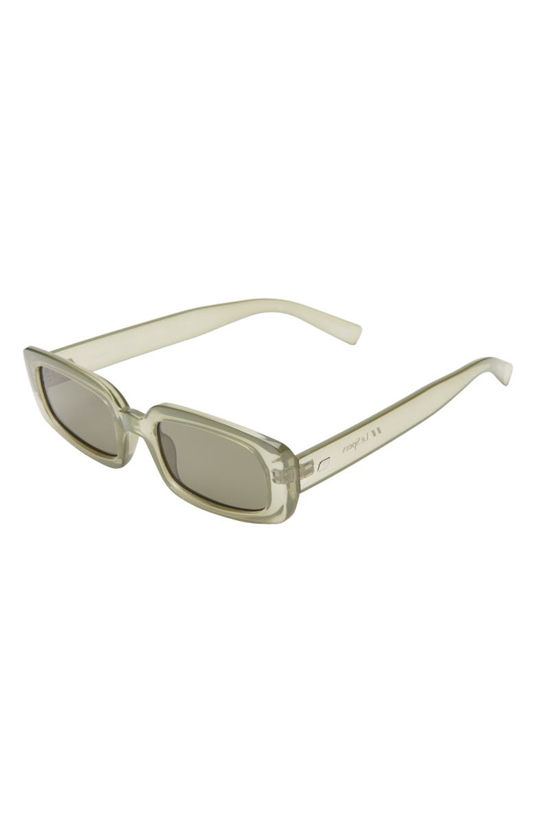 Le Specs Dynamite 52mm Rectangular Sunglasses, Alternate, color, Eucalyptus