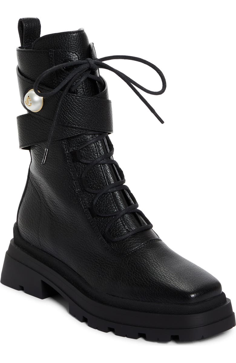 Jimmy Choo Noemi Combat Boot, Main, color,