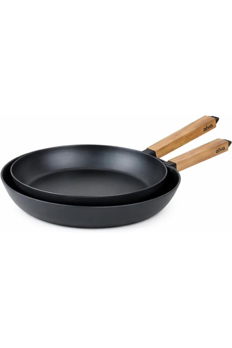 Forest Carbon Steel Frying Pan Set, Main, color, Black