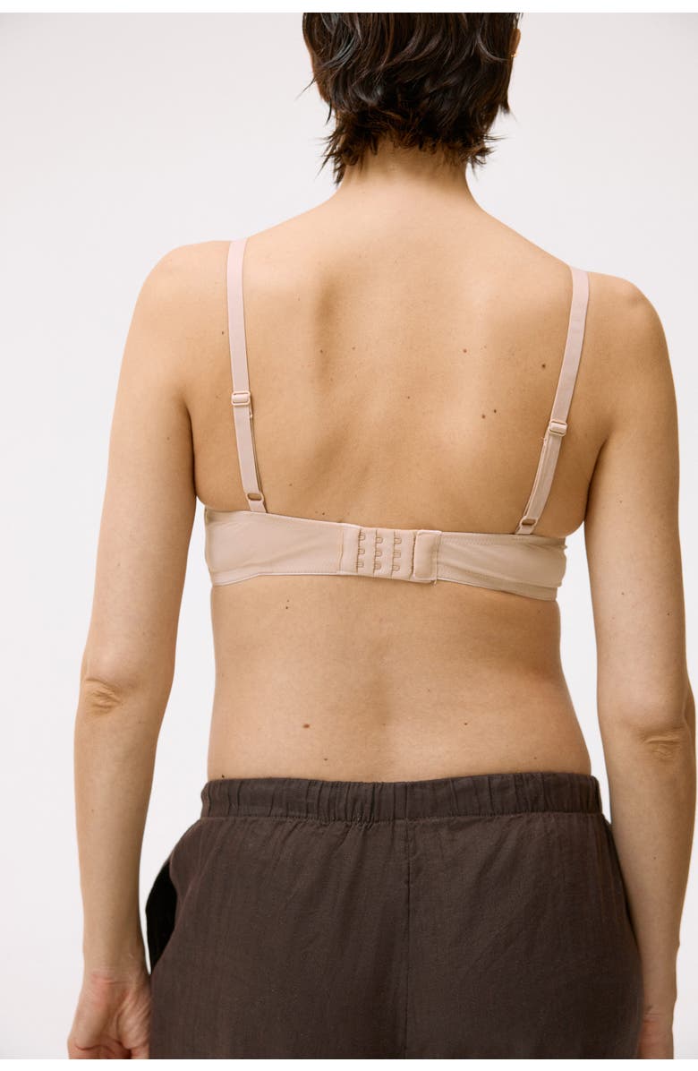 H&M Mama 2-pack Padded Non-wired Nursing Bras, Alternate, color, Beige/Black