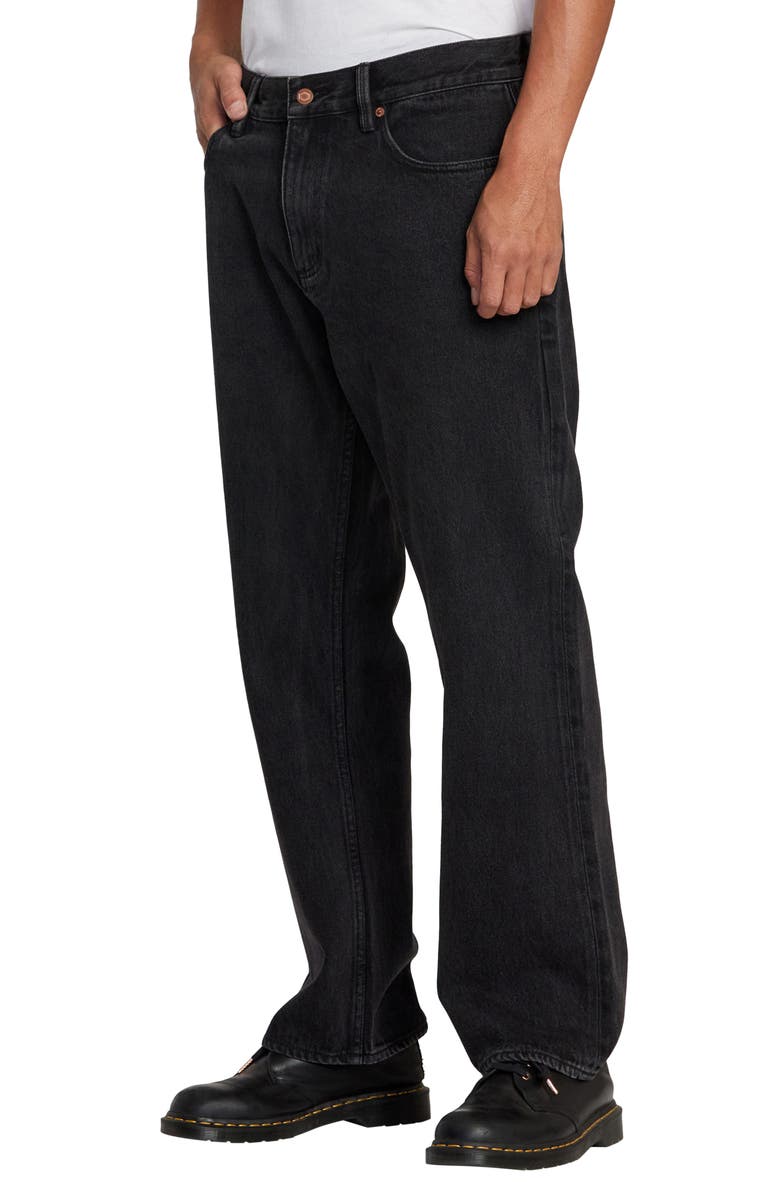 RVCA Americana Dayshift Straight Leg Jeans, Alternate, color, 