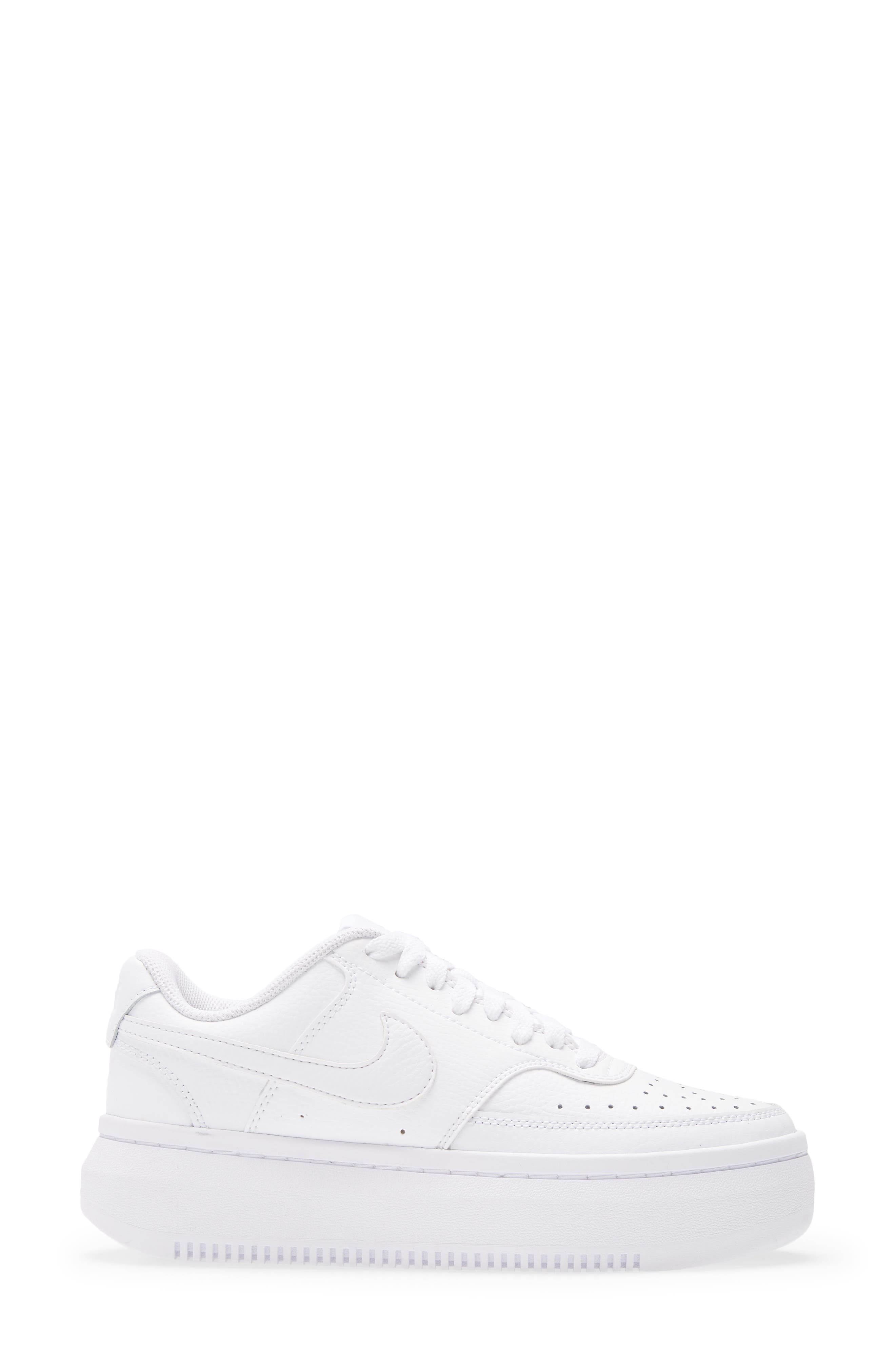 Nike Court Vision Alta Platform Sneaker, Alternate, color, 100 White/White