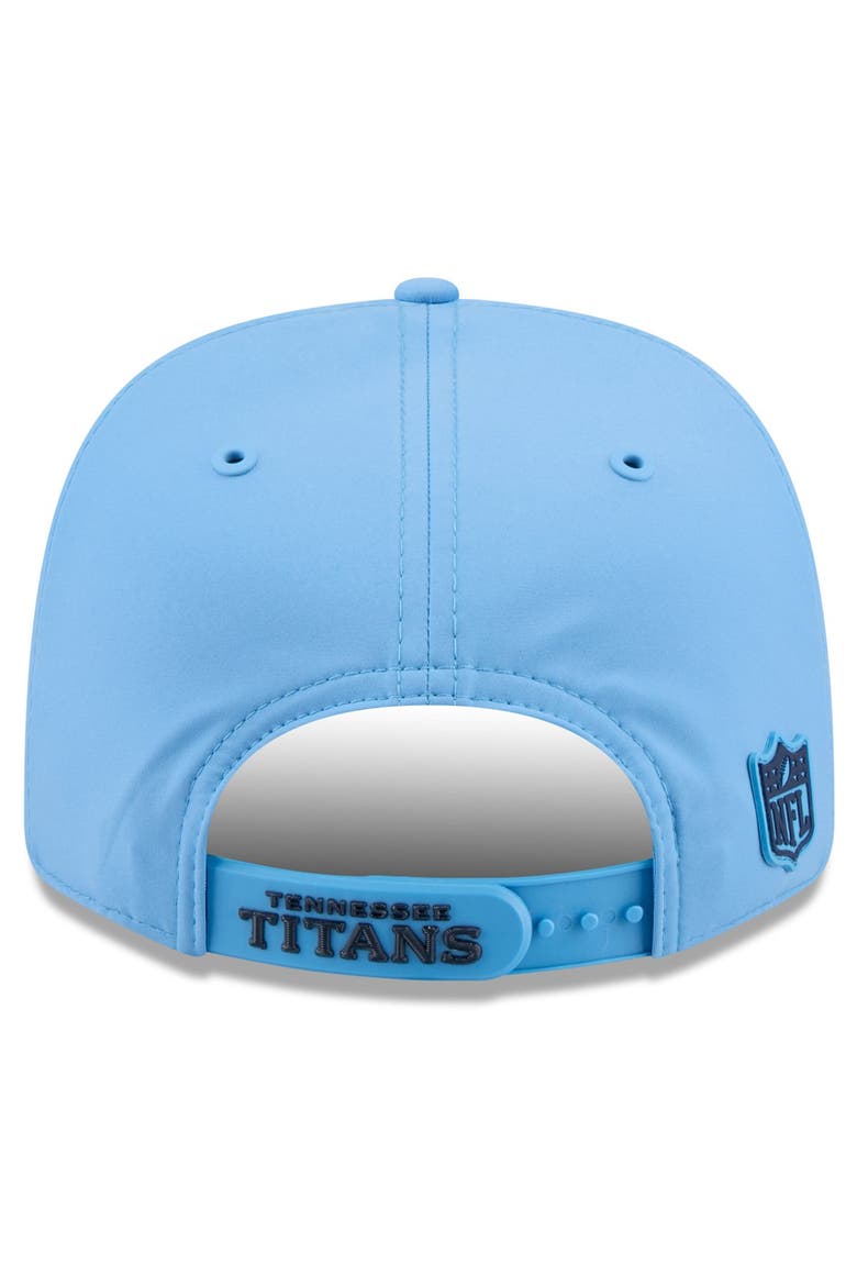 Men's New Era Light Blue Tennessee Titans 2026 Sideline 9SEVENTY Adjustable Hat, Alternate, color, Light Blue