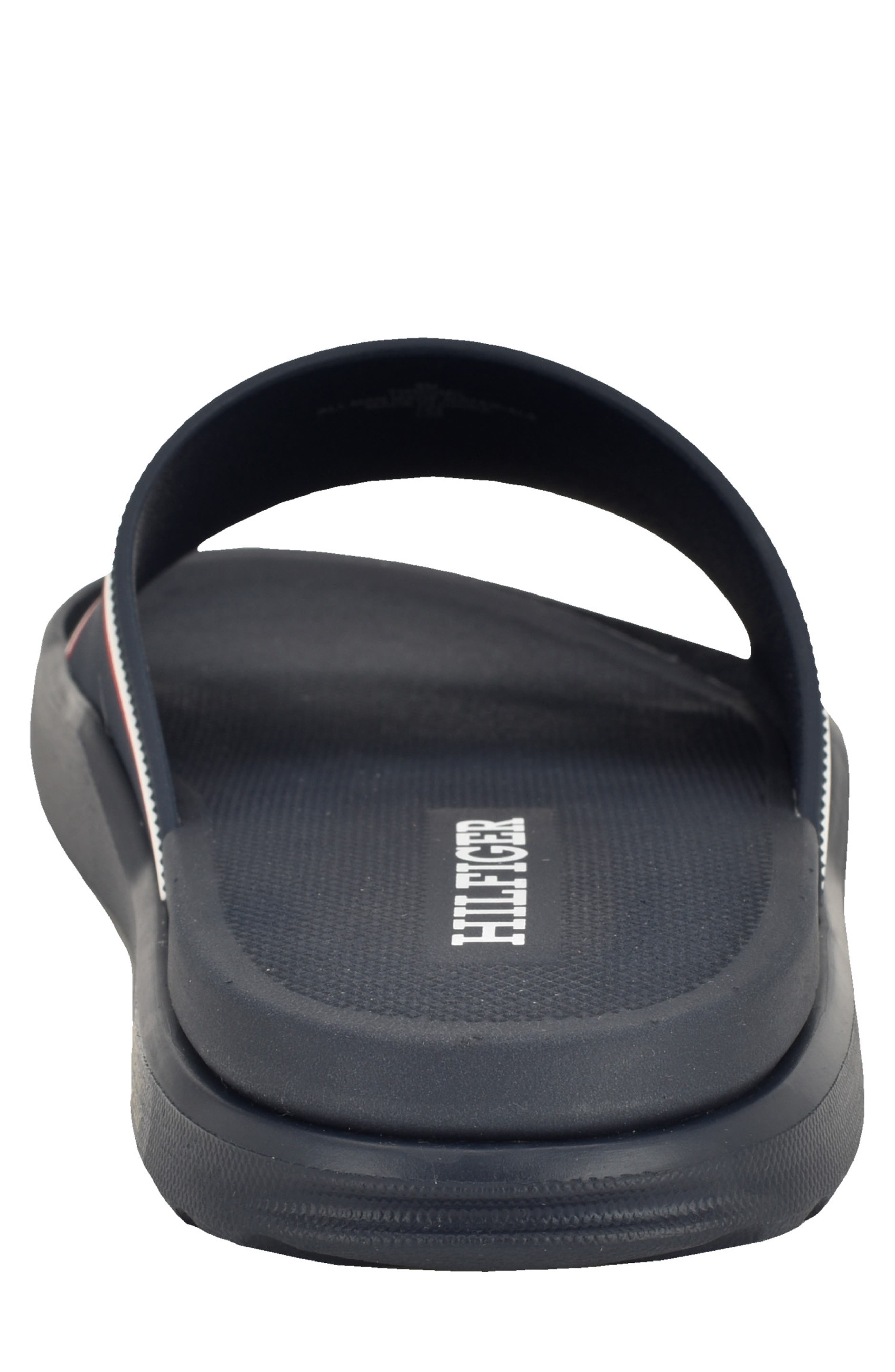 Tommy Hilfiger Momil Slide Sandal, Alternate, color, Navy Multi