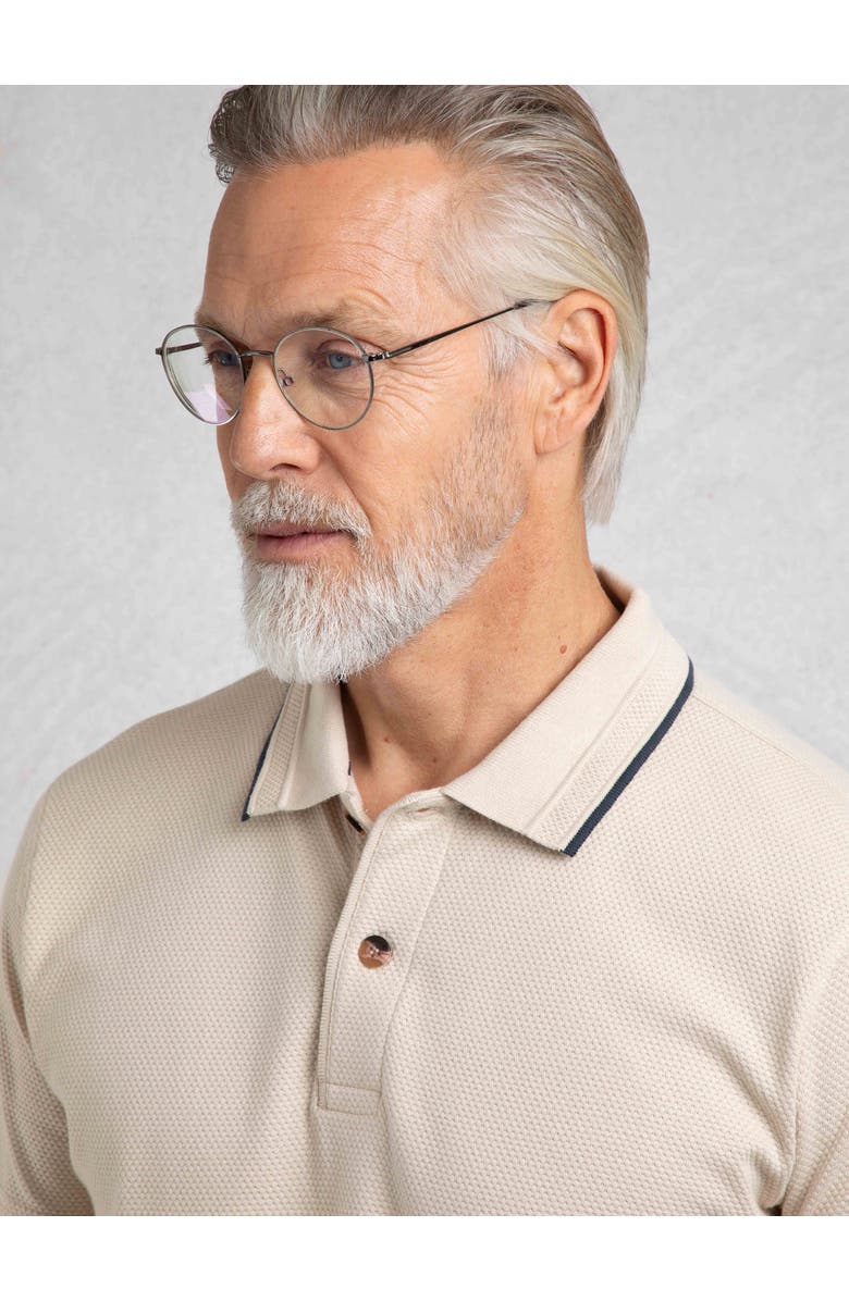 Weird Fish Powell Textured Polo Shirt, Alternate, color, String