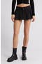 Low Rise Pleated Miniskirt