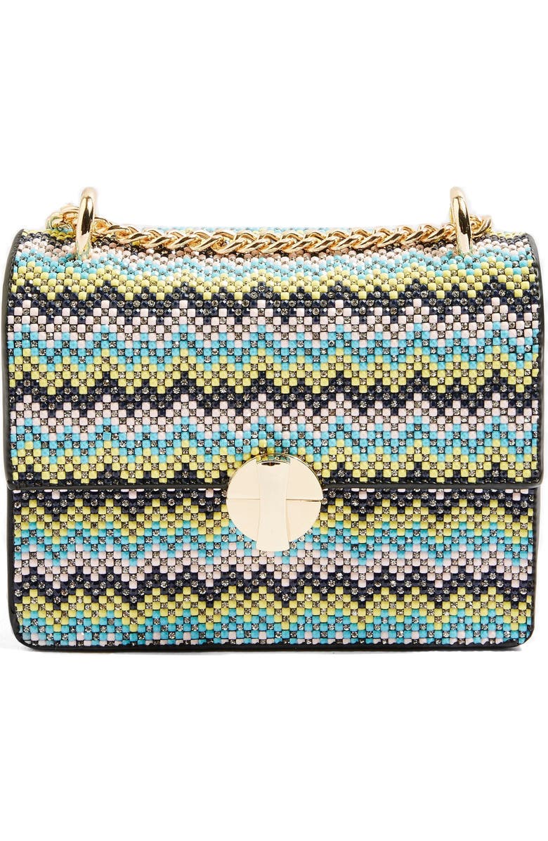 Topshop Gem Crossbody Bag, Main, color,