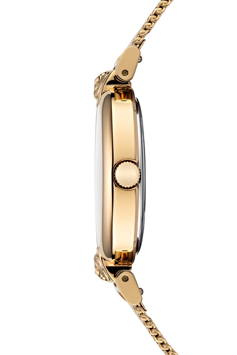 Silver Lake Mesh Strap Watch, 36mm, Alternate, color, GOLD