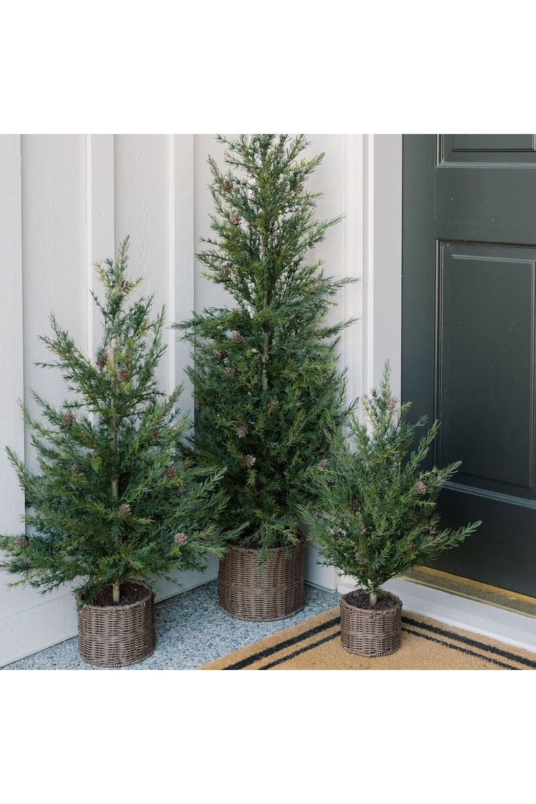 2' Pine Tree, Alternate, color, Green