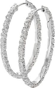 Lucy Quartermaine Hula Large Hoop Earring