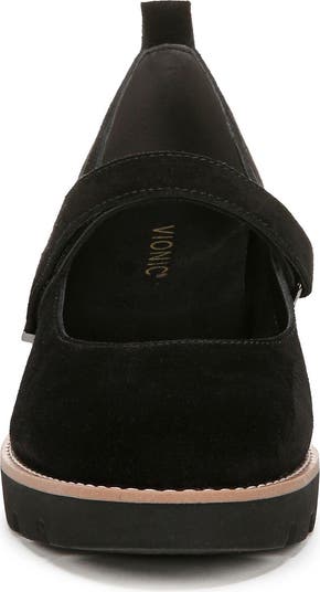 Alma Mary Jane Wedge Pump
