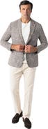 Robert Talbott Wright Wool-Cotton Knit Blazer